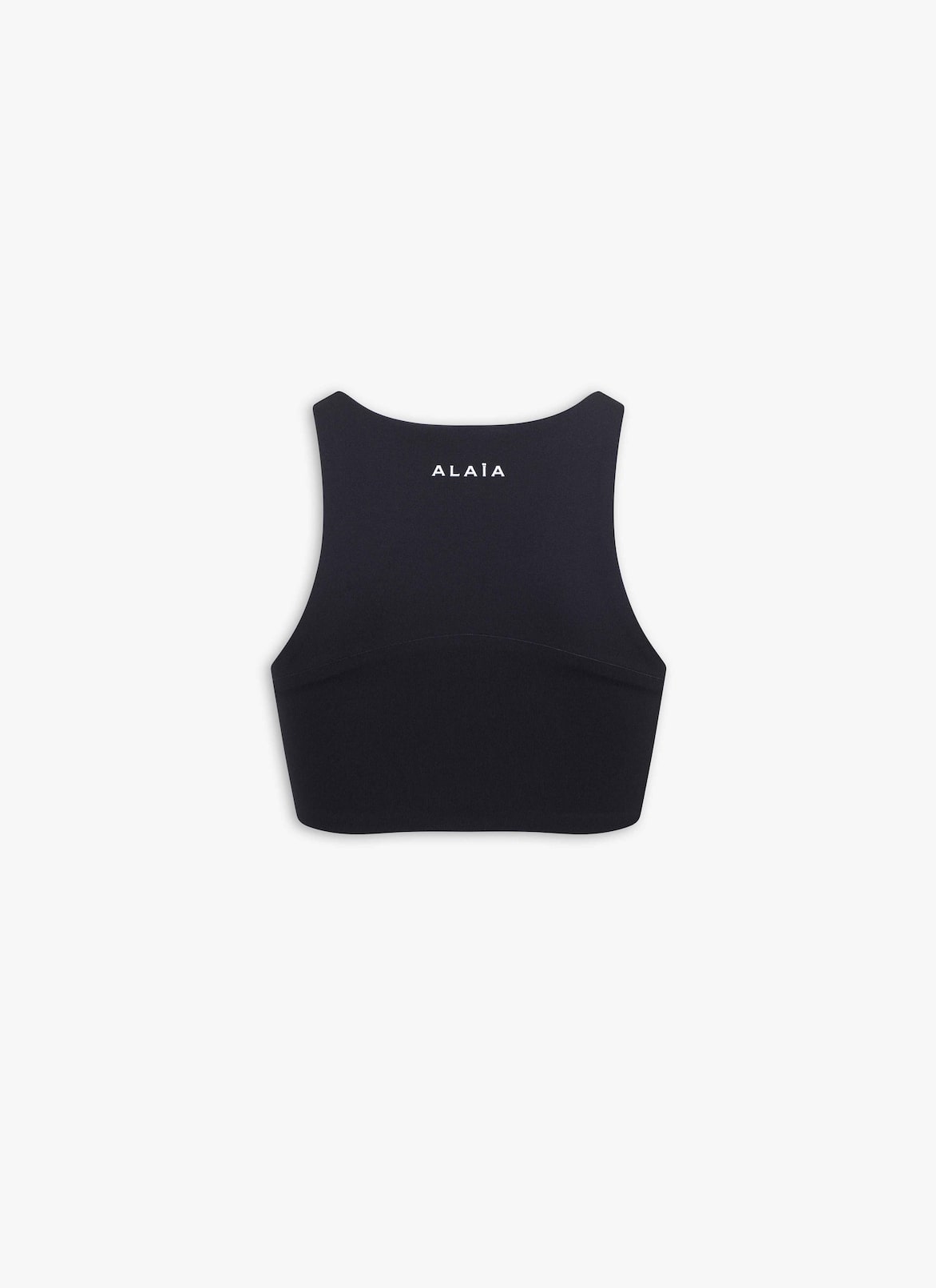 COMPACT JERSEY TECHNICAL TOP ALAÏA BLACK COMPACT JERSEY TECHNICAL TOP